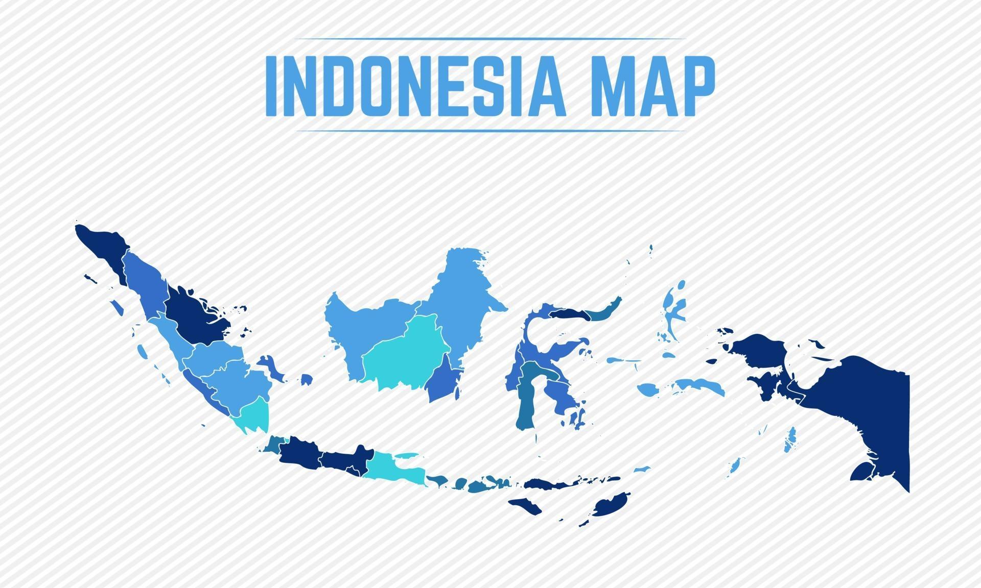 Indonesia Map - Organic Tea Supplier